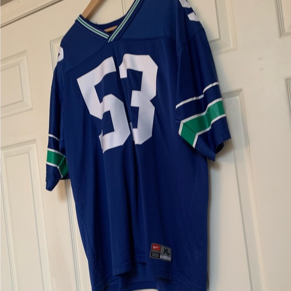 Seattle Seahawks Vintage Jim Sweeney 1990s #53 Jersey - Picture 2 of 14